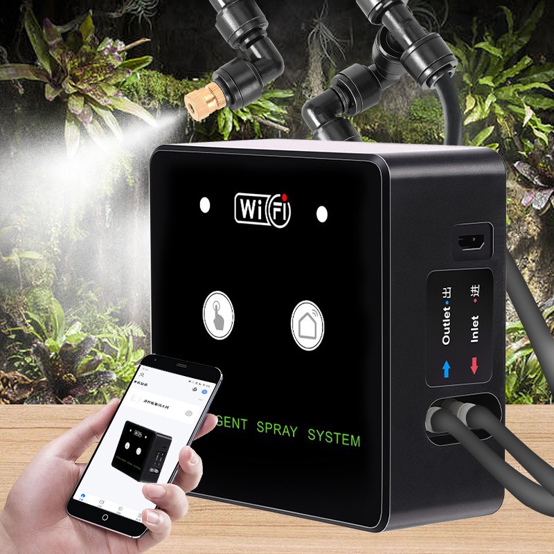 Drip Irrigation System Automatic Kit - Rainforest Sprayer WiFi Control Automatic Mist