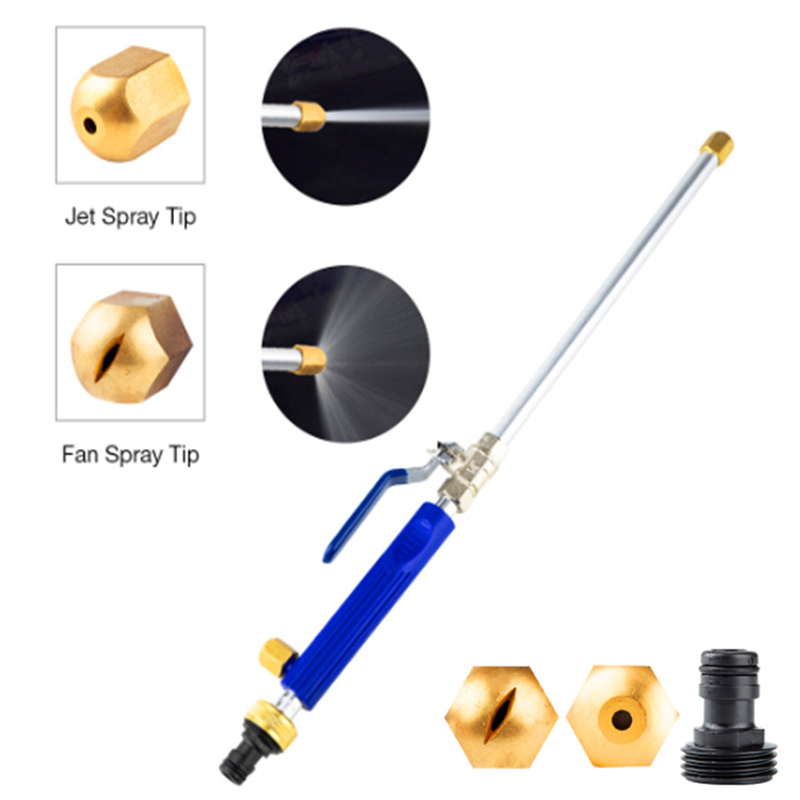 Garden Watering Wand Aluminum Spray - 1Pcs Car High Pressure Power Water