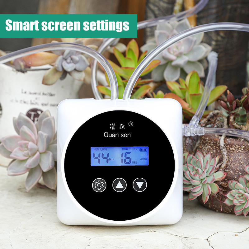 Automatic Watering Pump Indoor Plants - New Automatic Drip Irrigation System Greenhouse