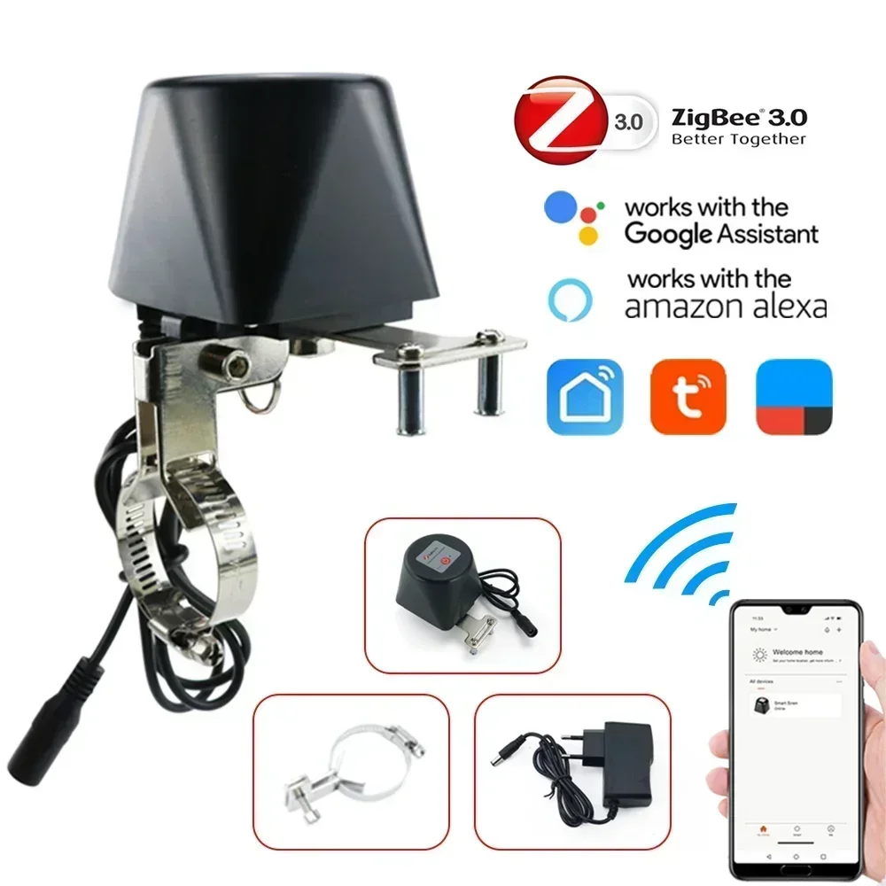 Tuya Zigbee Garden Irrigation Controller - Tuya Zigbee Smart Gas Valve WIFI