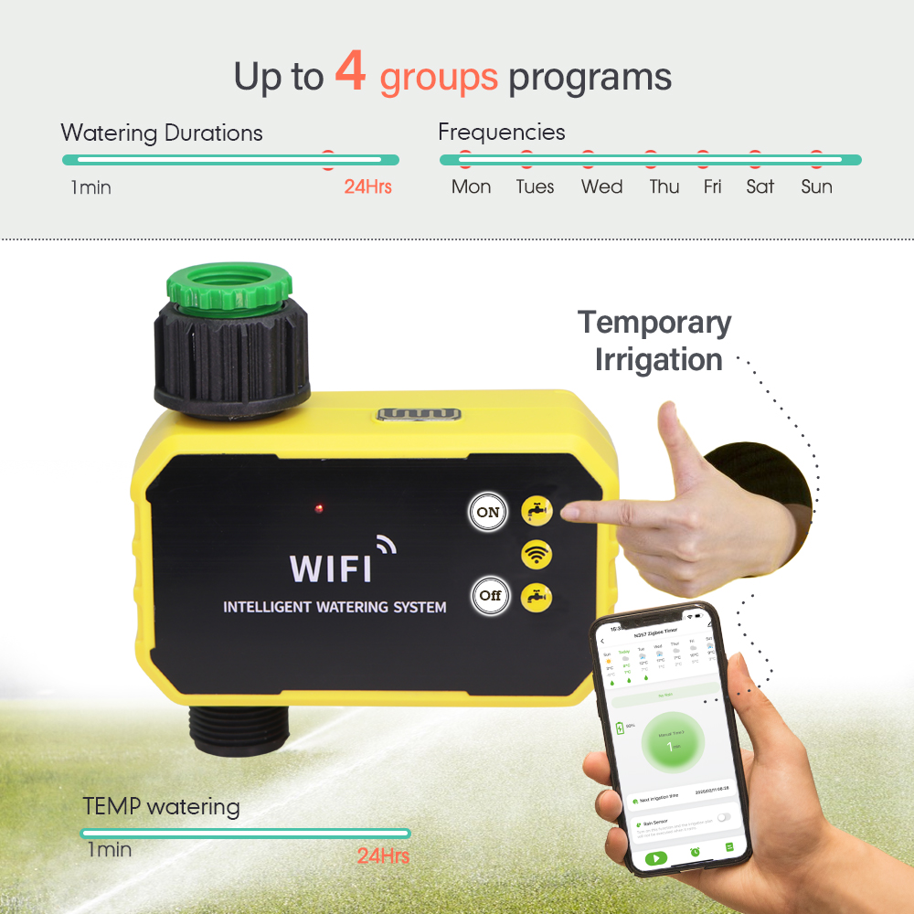 Zigbee Smart Irrigation Timer  - Rain Sensor For Irrigation Timer recension och pris