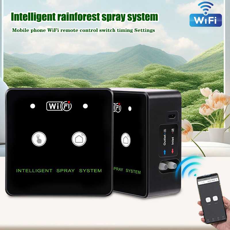 Rainforest Sprayer WiFi Contro - Drip Irrigation System Automatic Kit recension och pris