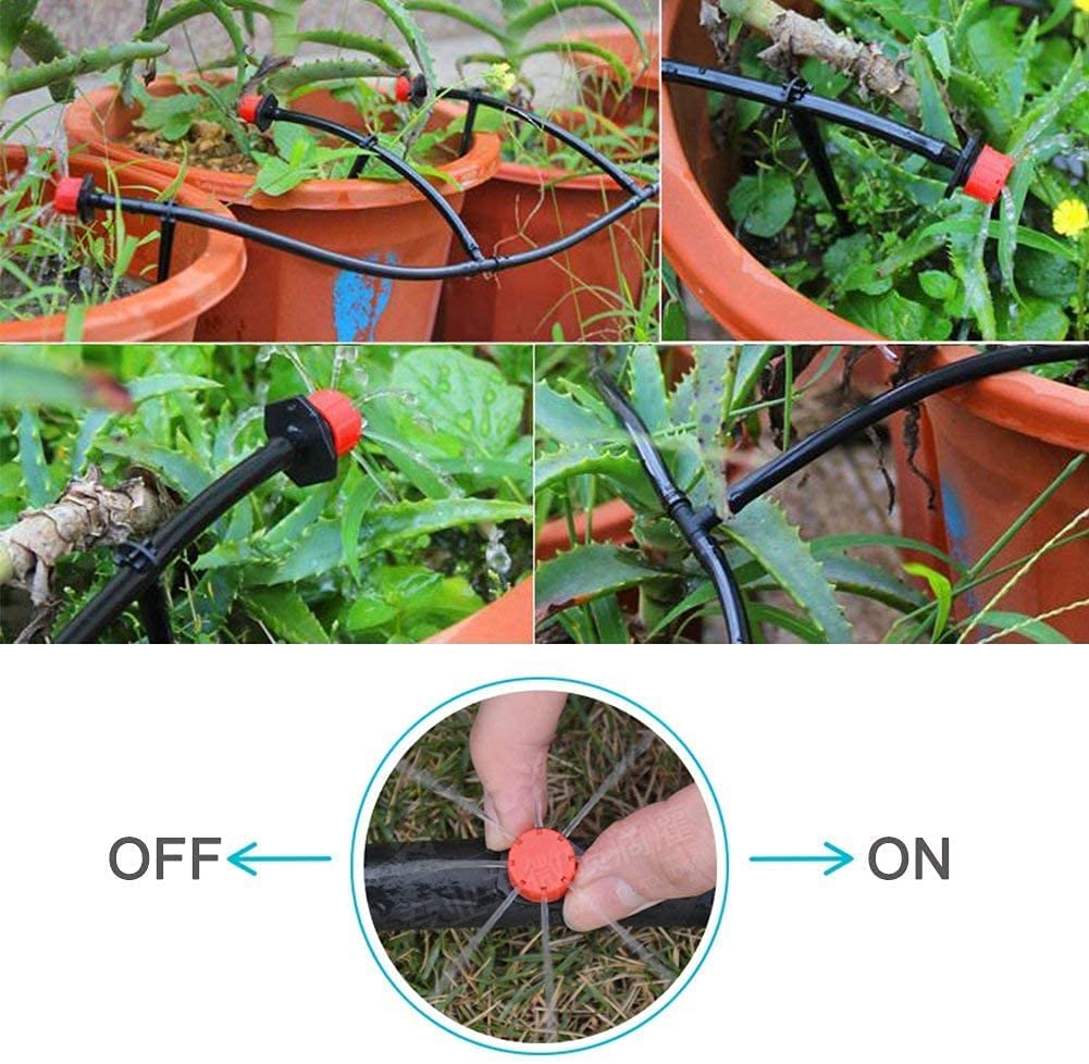 Adjustable Irrigation Drippers - Drip Emitters Adjustable 360 Micro recension och pris