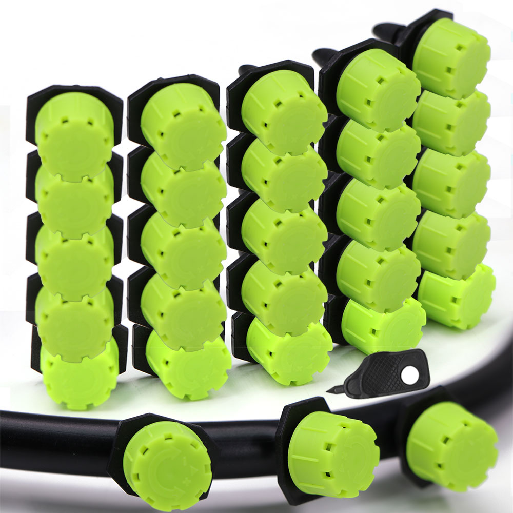 30-1000PCS Green 8-Hole Adjust - Drip Emitters Adjustable 360 Micro recension och pris