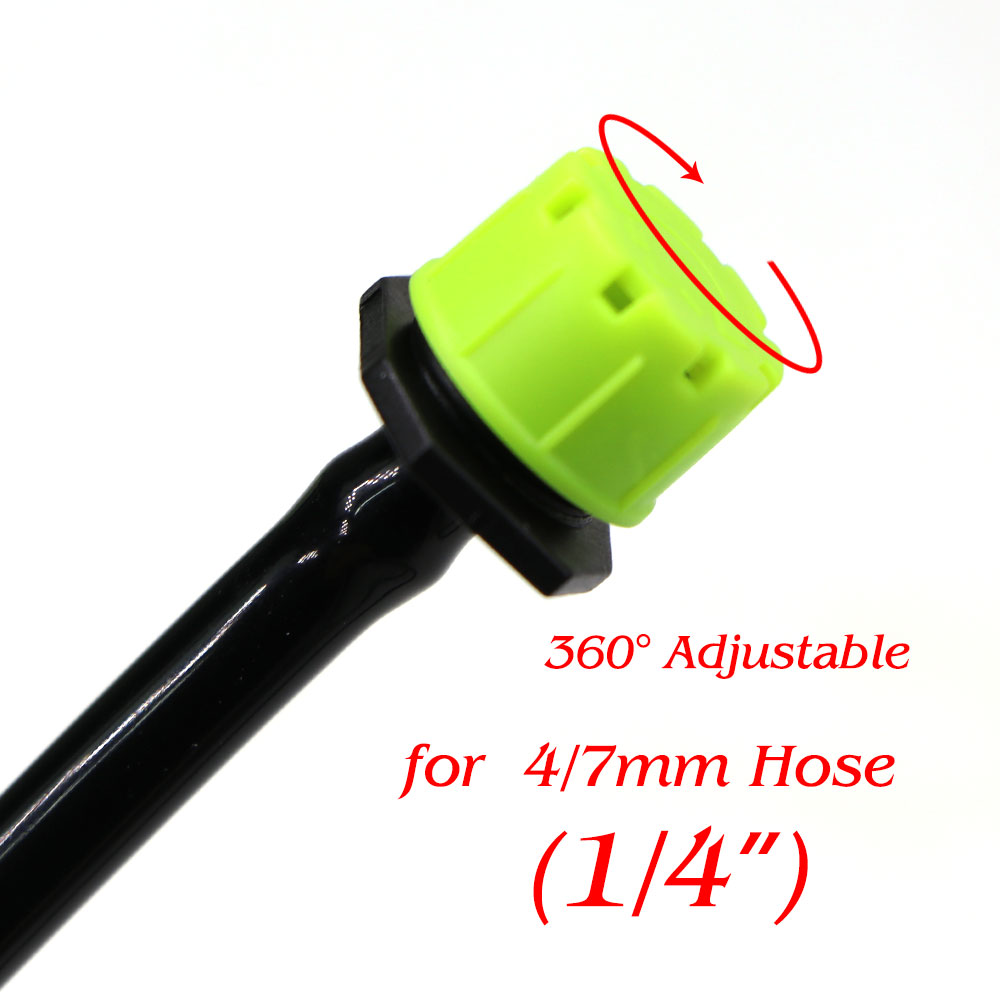 30-1000PCS Green 8-Hole Adjust - Drip Emitters Adjustable 360 Micro recension och pris