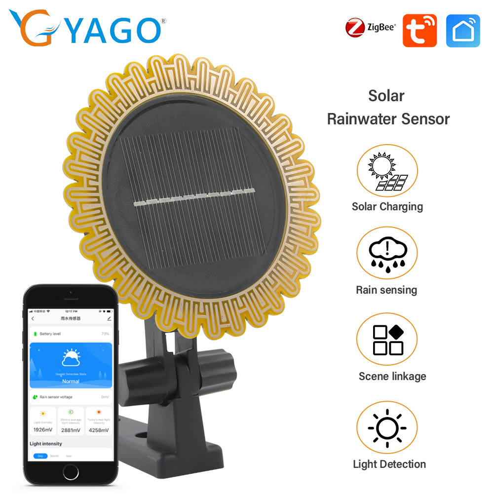 Tuya Zigbee Solar Sunlight and - Tuya Zigbee Garden Irrigation Controller recension och pris