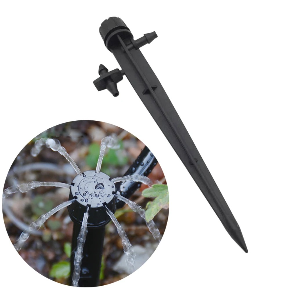 10 Pcs Adjustable 360° 8 Hole  - Drip Emitters Adjustable 360 Micro recension och pris