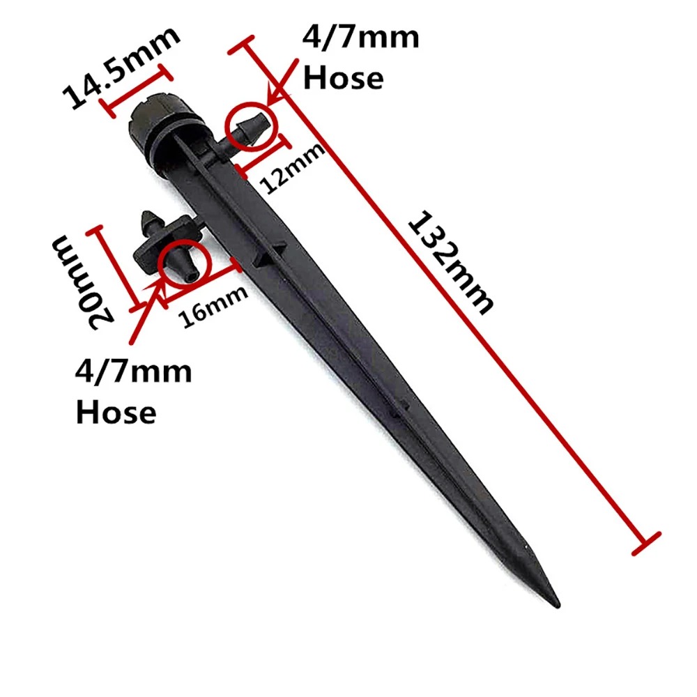 10 Pcs Adjustable 360° 8 Hole  - Drip Emitters Adjustable 360 Micro recension och pris
