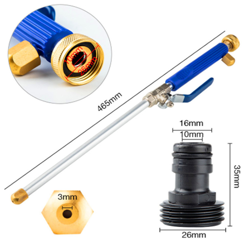 1Pcs Car High Pressure Power W - Garden Watering Wand Aluminum Spray recension och pris