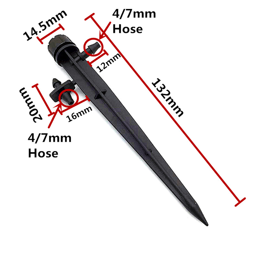 10 Pcs Adjustable 360° 8 Hole  - Drip Emitters Adjustable 360 Micro recension och pris