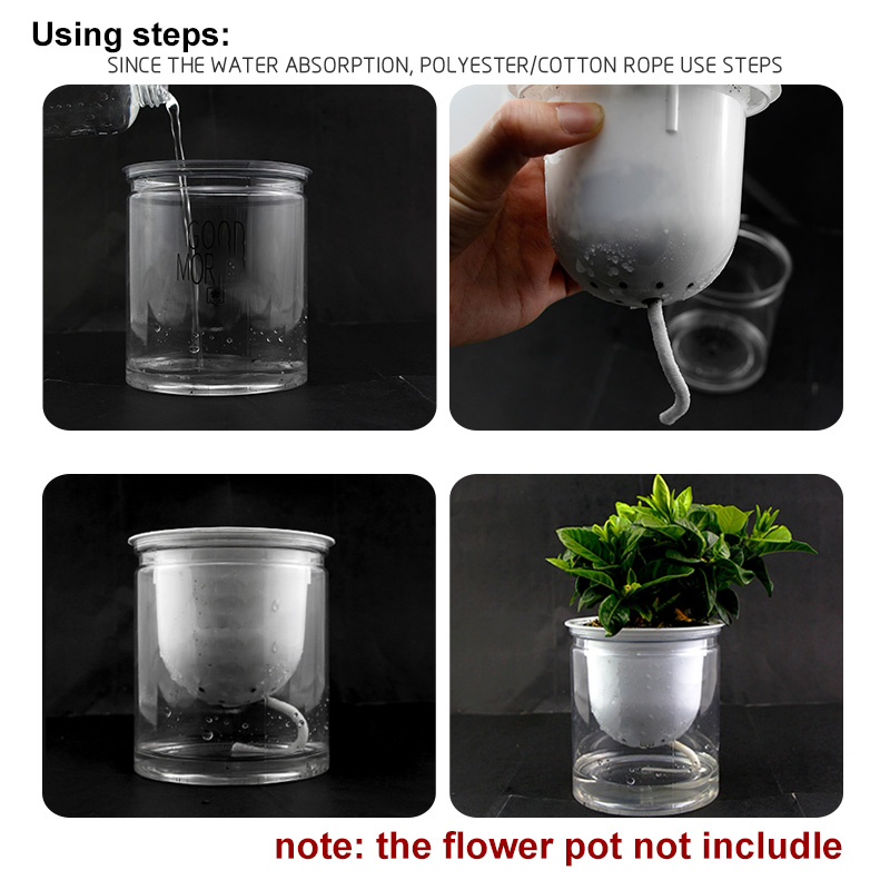 Self Watering Cotton Wick Rope - Drip Irrigation System Automatic Kit recension och pris