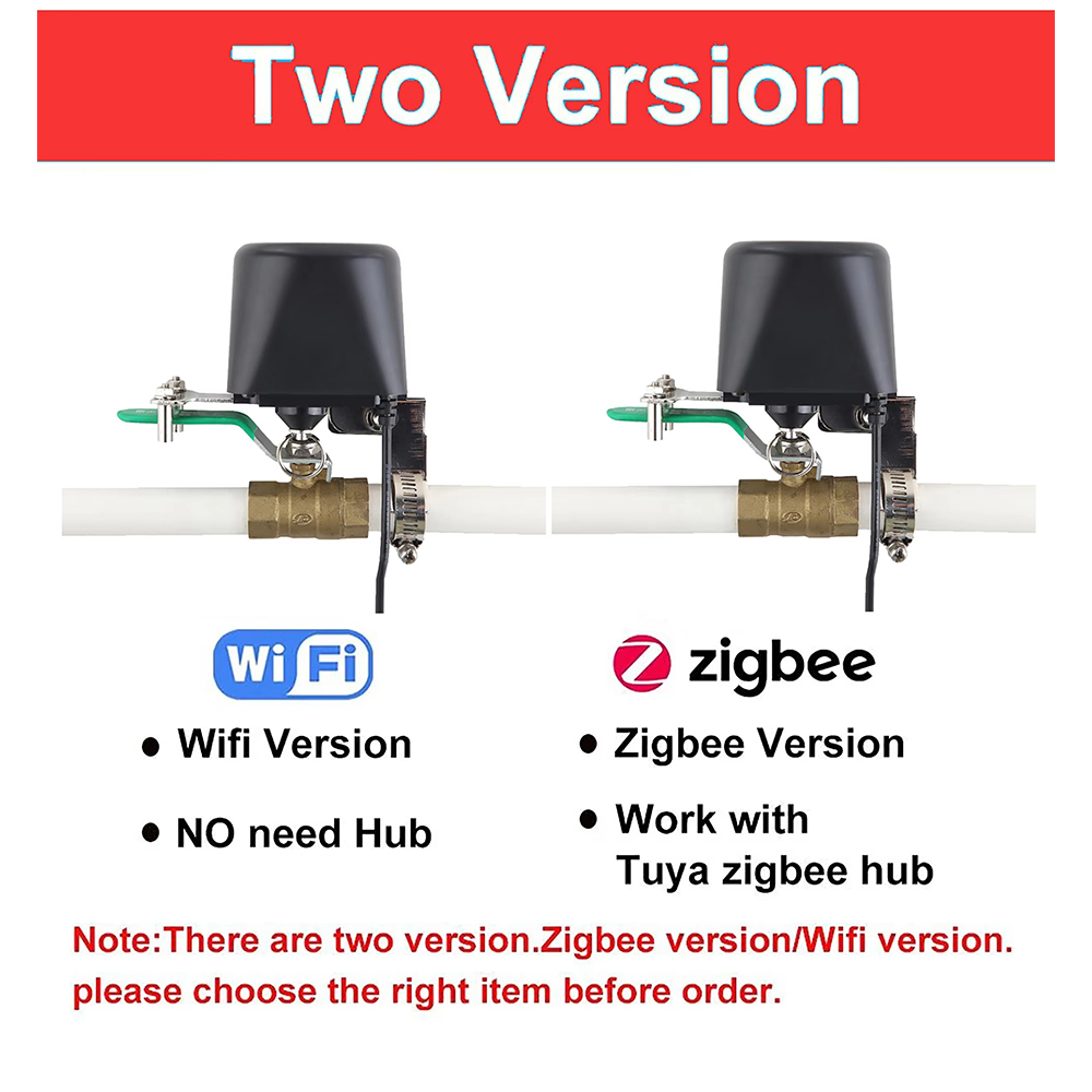 Tuya Zigbee or Wifi Water Valv - Tuya Zigbee Garden Irrigation Controller recension och pris
