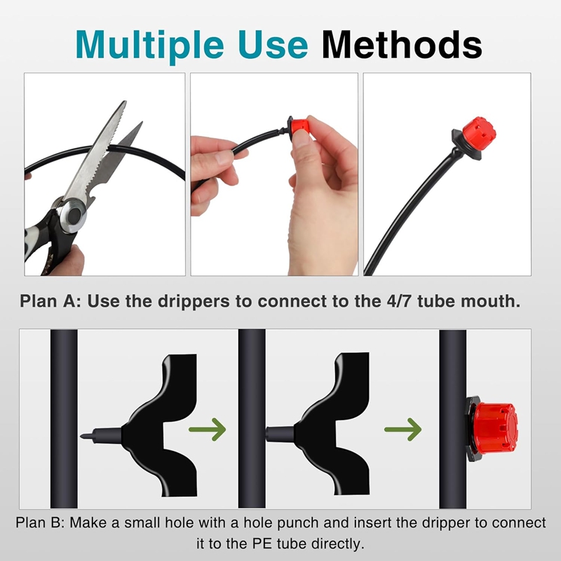 Adjustable Drip Emitters, 1/4  - Drip Emitters Adjustable 360 Micro recension och pris