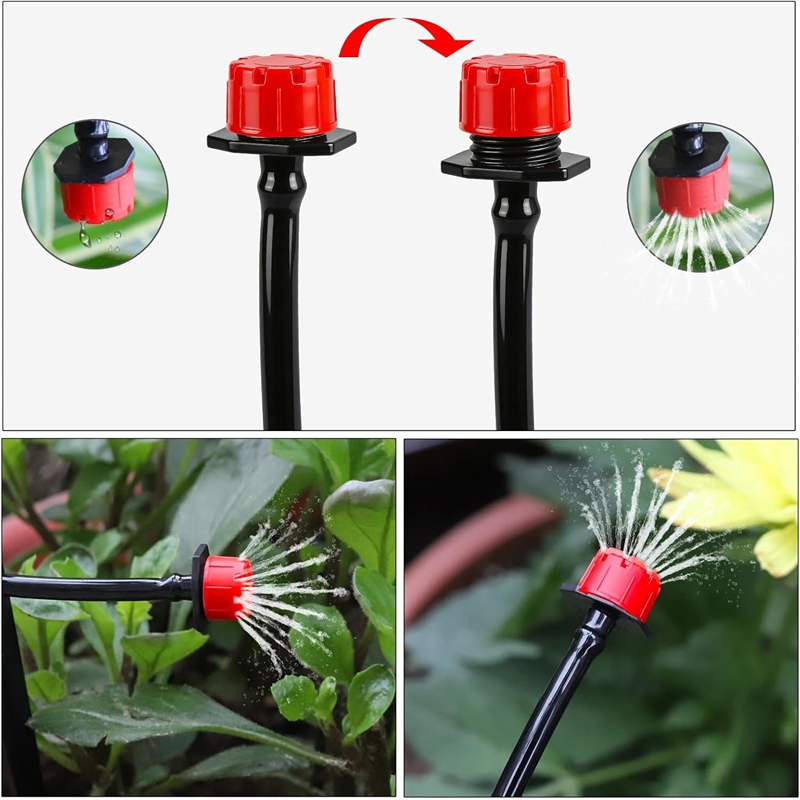 Adjustable Drip Emitters, 1/4  - Drip Emitters Adjustable 360 Micro recension och pris
