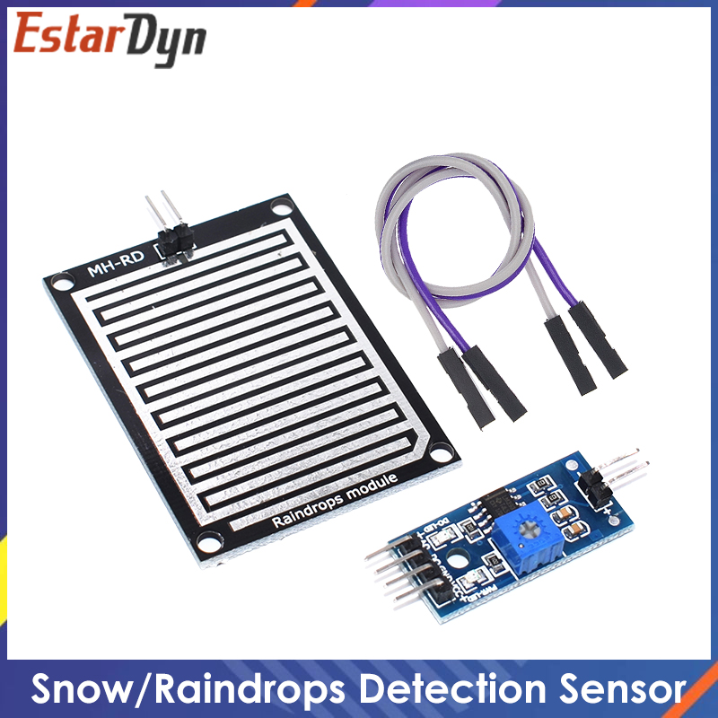 Snow Raindrops Detection Senso - Rain Sensor For Irrigation Timer recension och pris