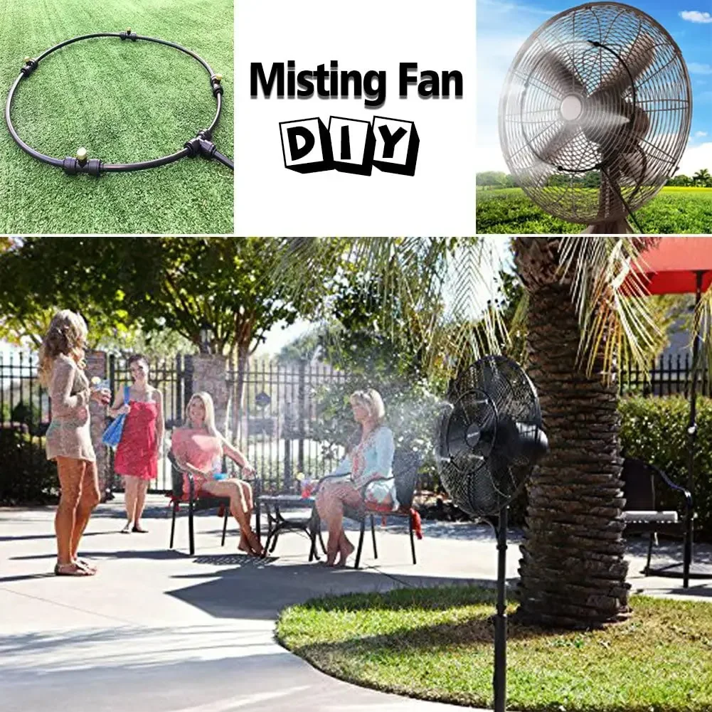 Outdoor Misting Cooling System - Mist Cooling System Outdoor Patio 15M recension och pris
