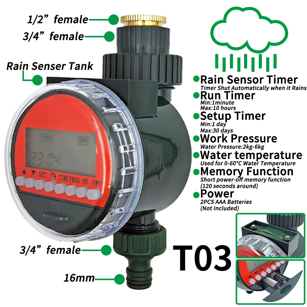 Oasis Garden Automatic Waterin - Rain Sensor For Irrigation Timer recension och pris