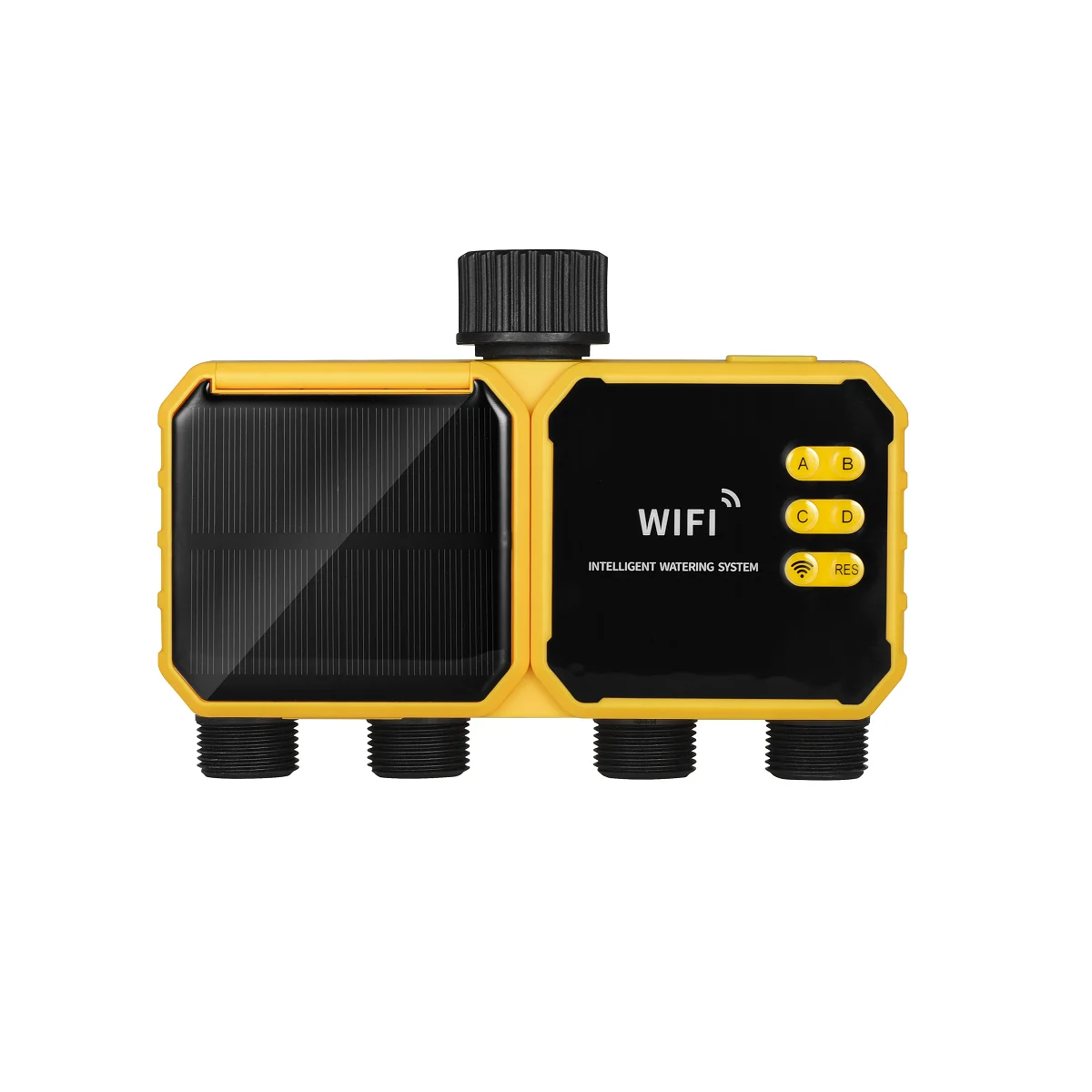 Household 4-Way WIFI  Solar Au - Rain Sensor For Irrigation Timer recension och pris