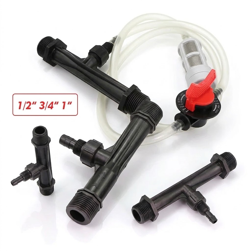 Venturi Fertilizer Injector Ki - Fertilizer Injector Venturi 3/4 Inch recension och pris