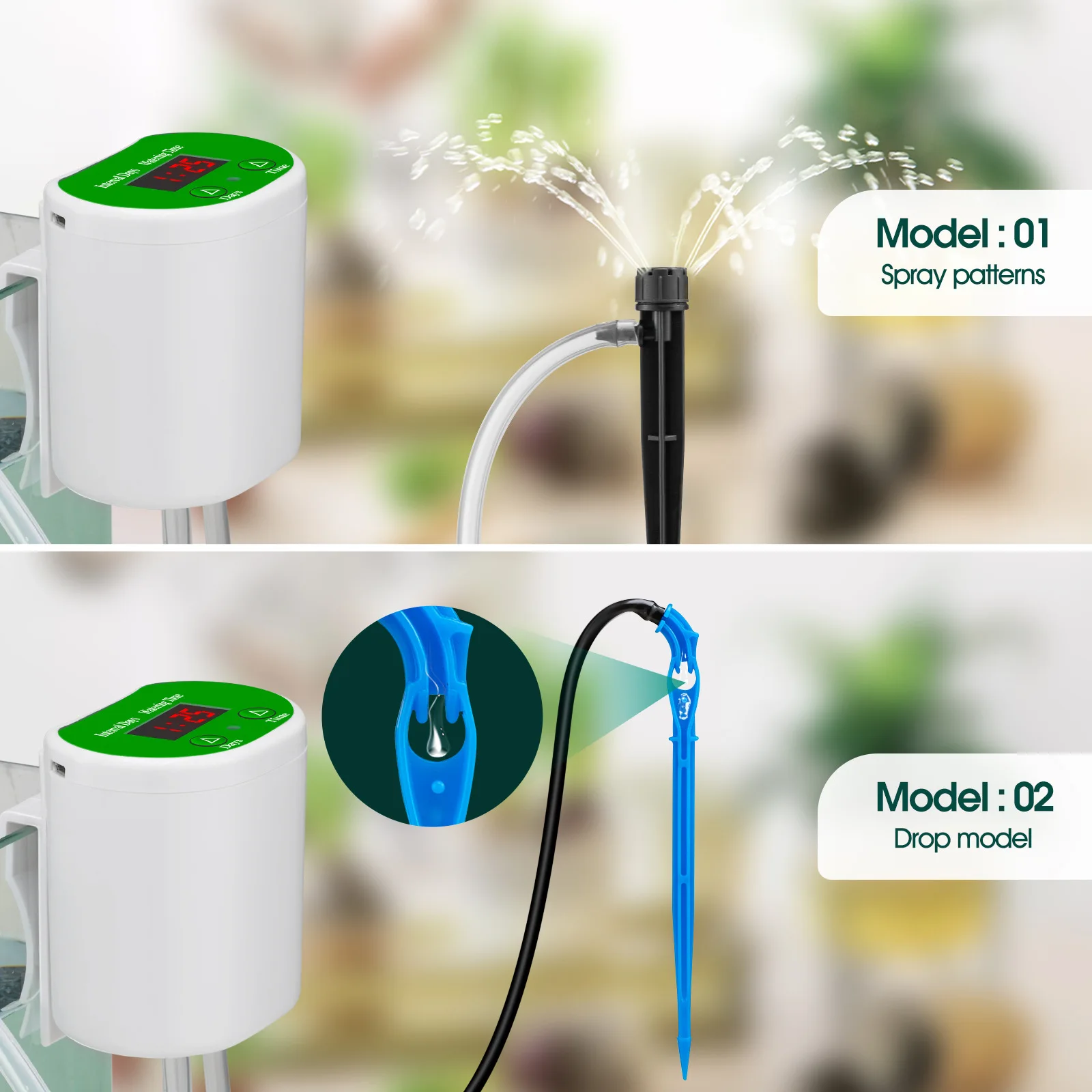 Pump Intelligent Drip Irrigati - Solar Drip Irrigation Kit Garden recension och pris