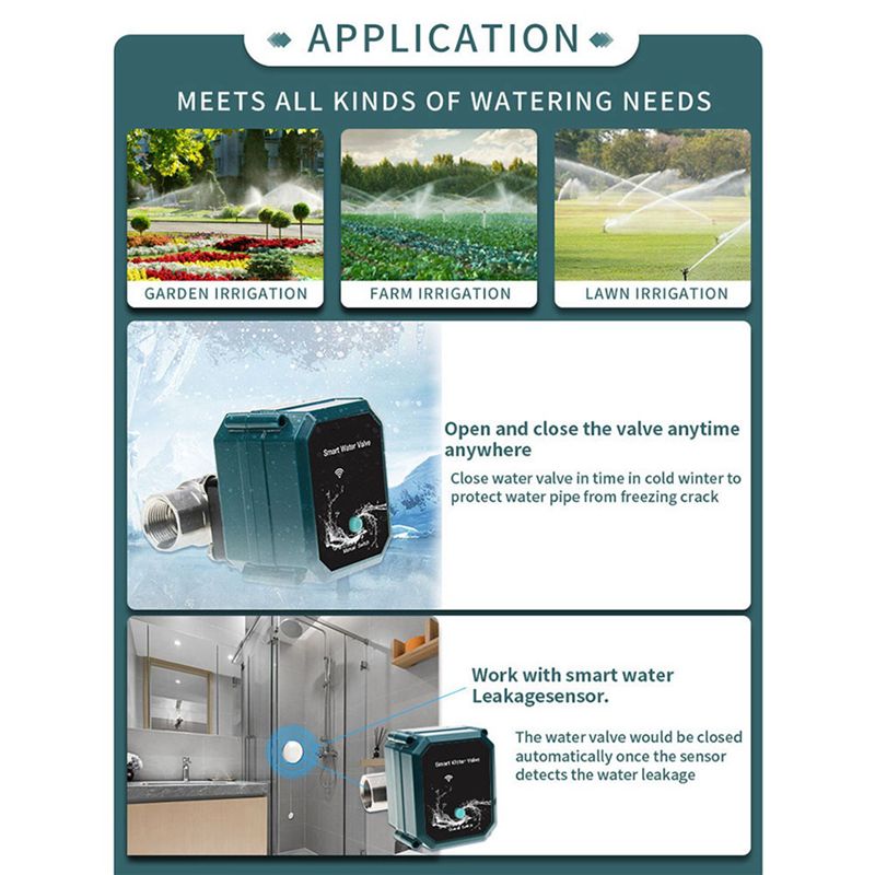 A36T-2X Tuya Smart Zigbee Elec - Tuya Zigbee Garden Irrigation Controller recension och pris