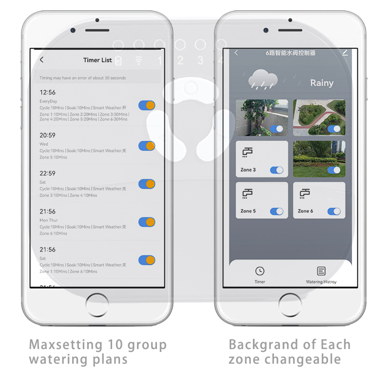 8 Station WiFi Indoor Smart Sp - Rain Sensor For Irrigation Timer recension och pris
