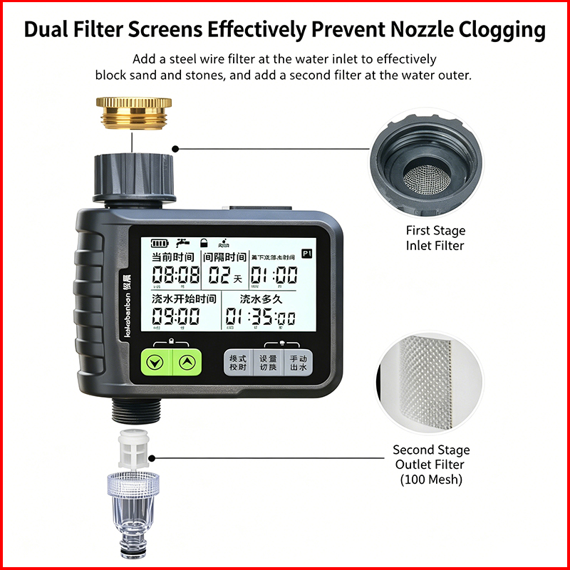 ZK Digital Garden Water Timer  - Rain Sensor For Irrigation Timer recension och pris