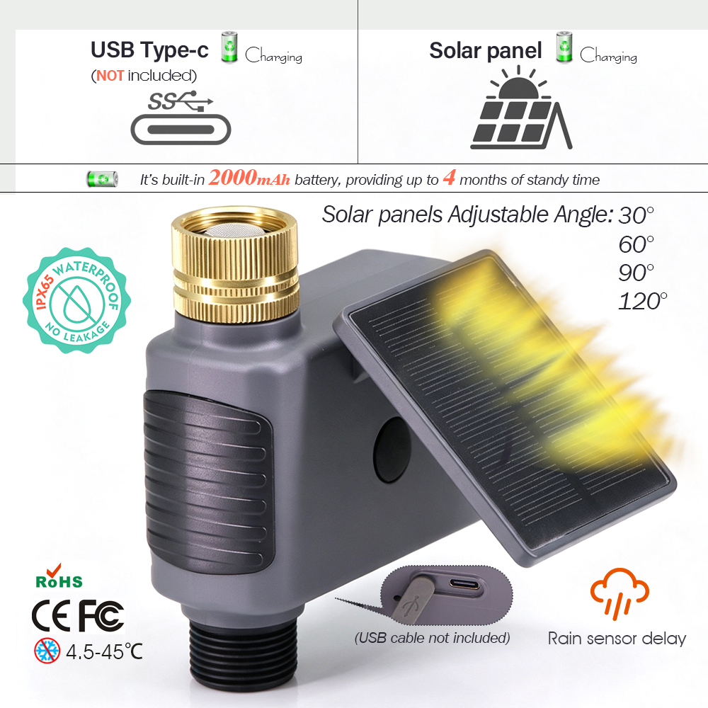 Smart App Remote Drip Irrigati - Solar Drip Irrigation Kit Garden recension och pris