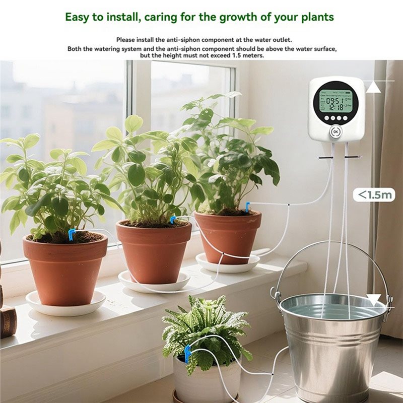 ABYN-Vacation Plant Watering D - Automatic Watering Pump Indoor Plants recension och pris
