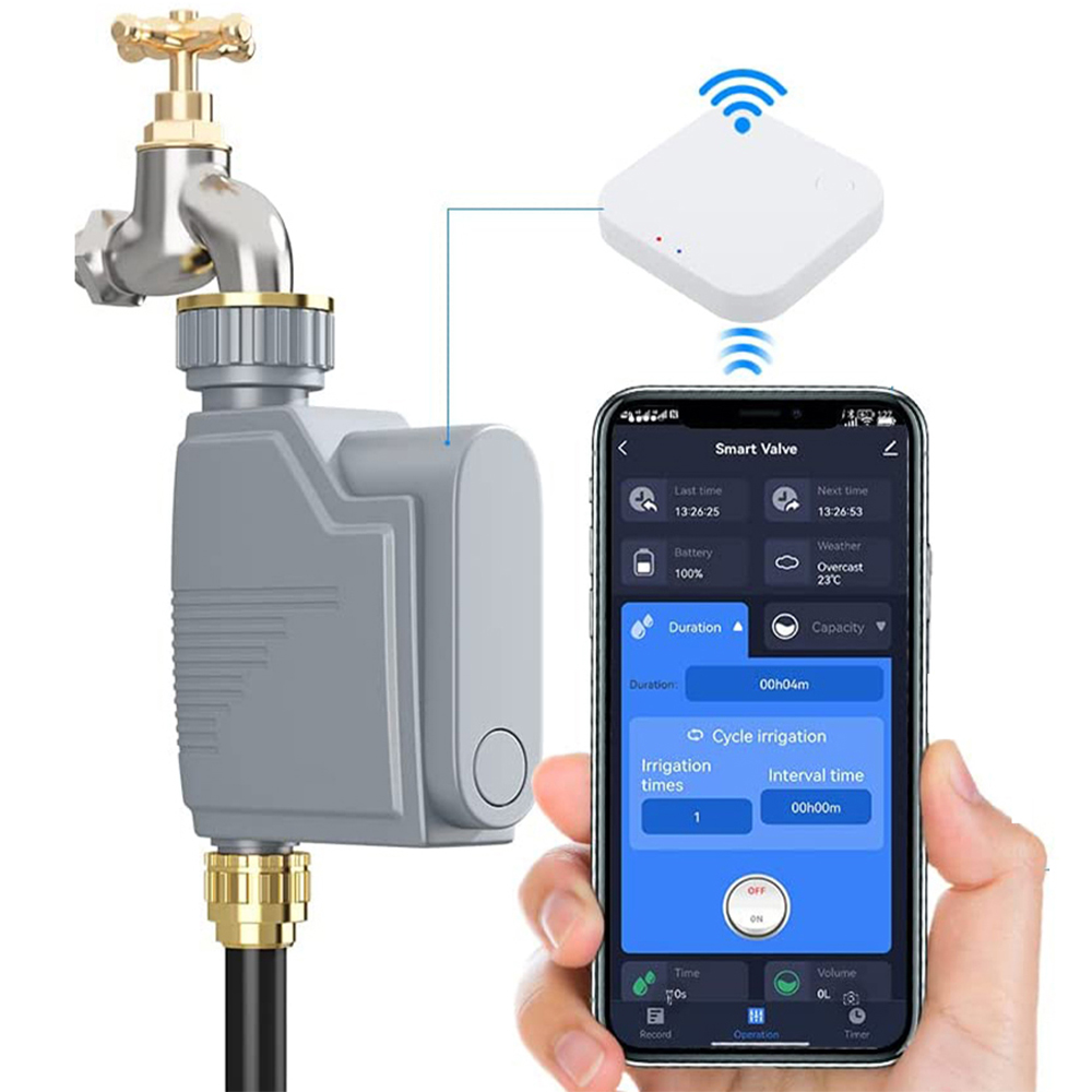 #￥Rehent Tuya Zigbee Smart Wat - Tuya Zigbee Garden Irrigation Controller recension och pris