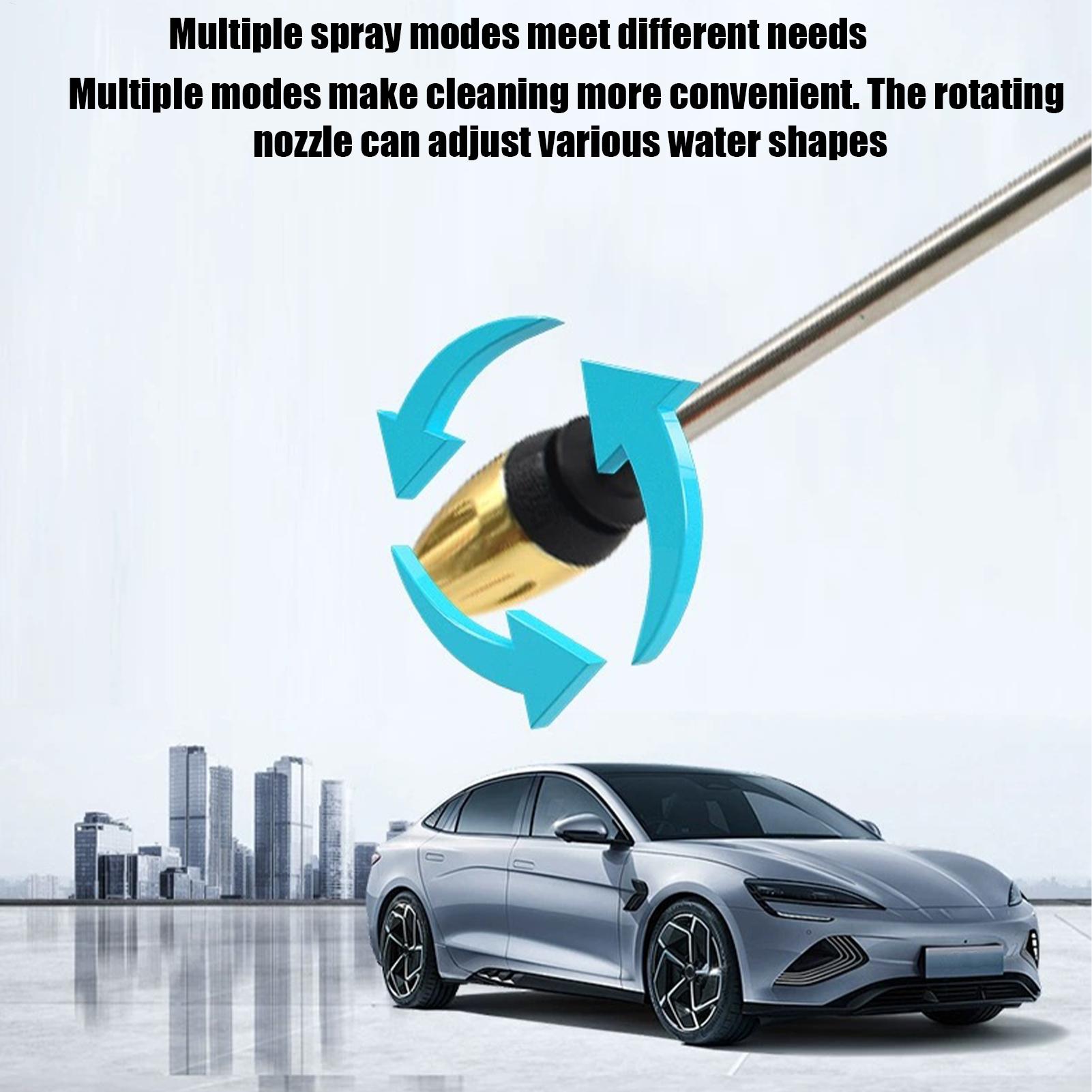 Garden Hose Nozzle Heavy Duty  - Garden Watering Wand Aluminum Spray recension och pris