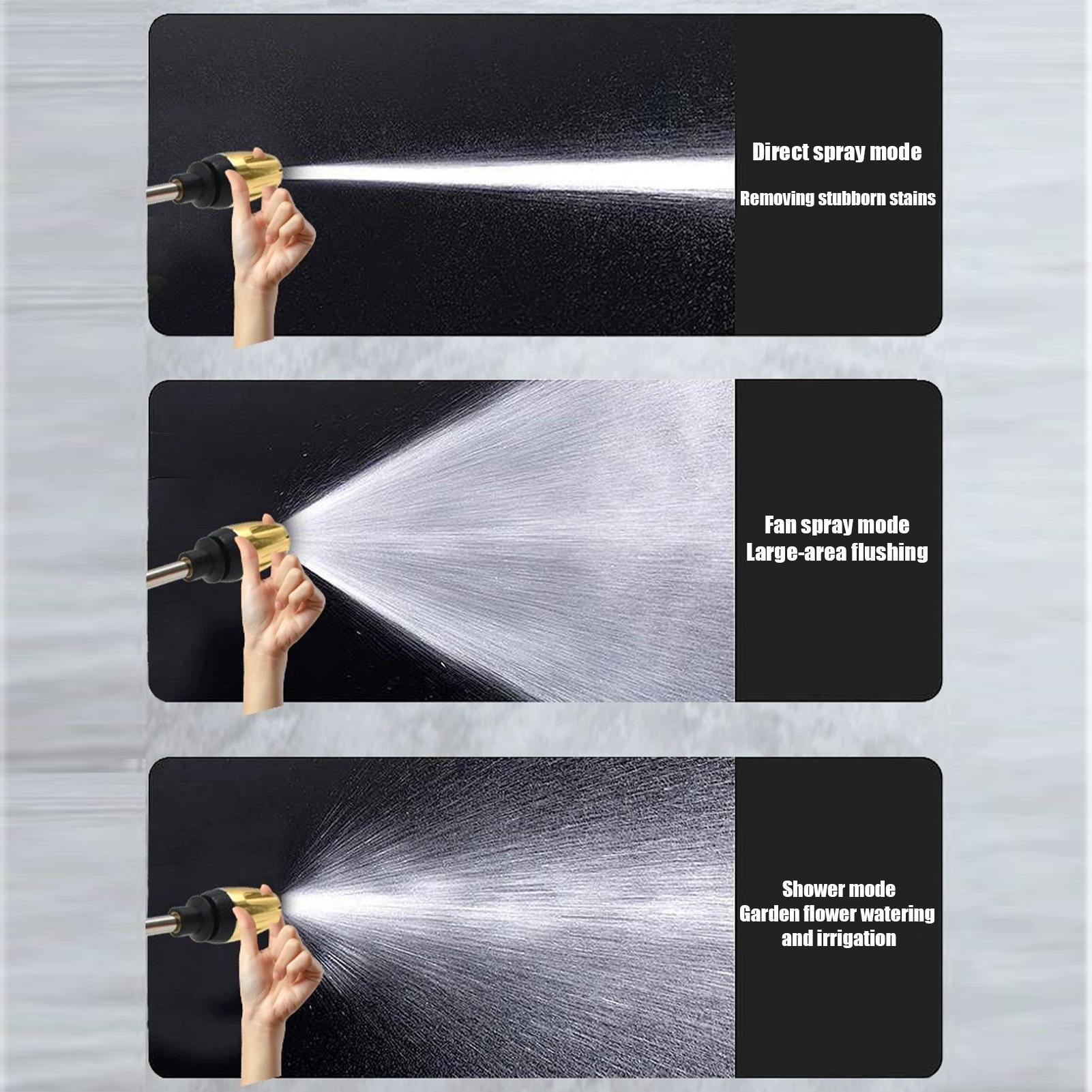 Garden Hose Nozzle Heavy Duty  - Garden Watering Wand Aluminum Spray recension och pris