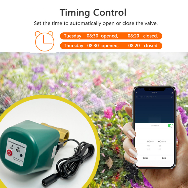 Tuya Zigbee Smart Valve 1/2 3/ - Tuya Zigbee Garden Irrigation Controller recension och pris