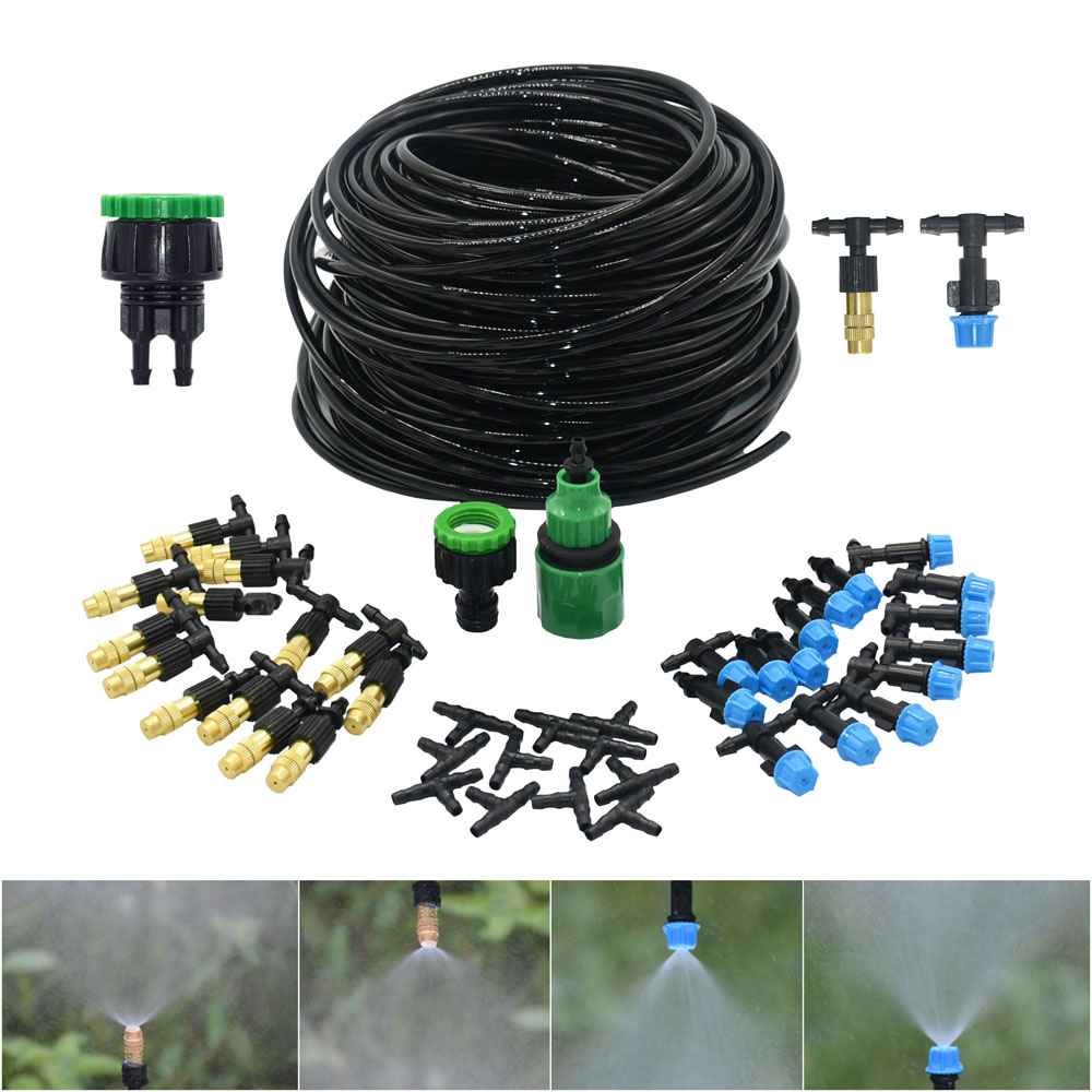5M-30M Outdoor Misting Cooling - Mist Cooling System Outdoor Patio 15M recension och pris