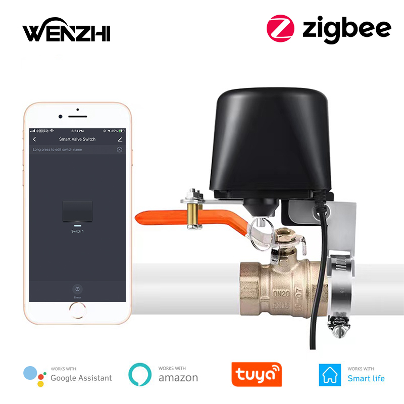ZigBee Water/Gas Valve Remote  - Tuya Zigbee Garden Irrigation Controller recension och pris