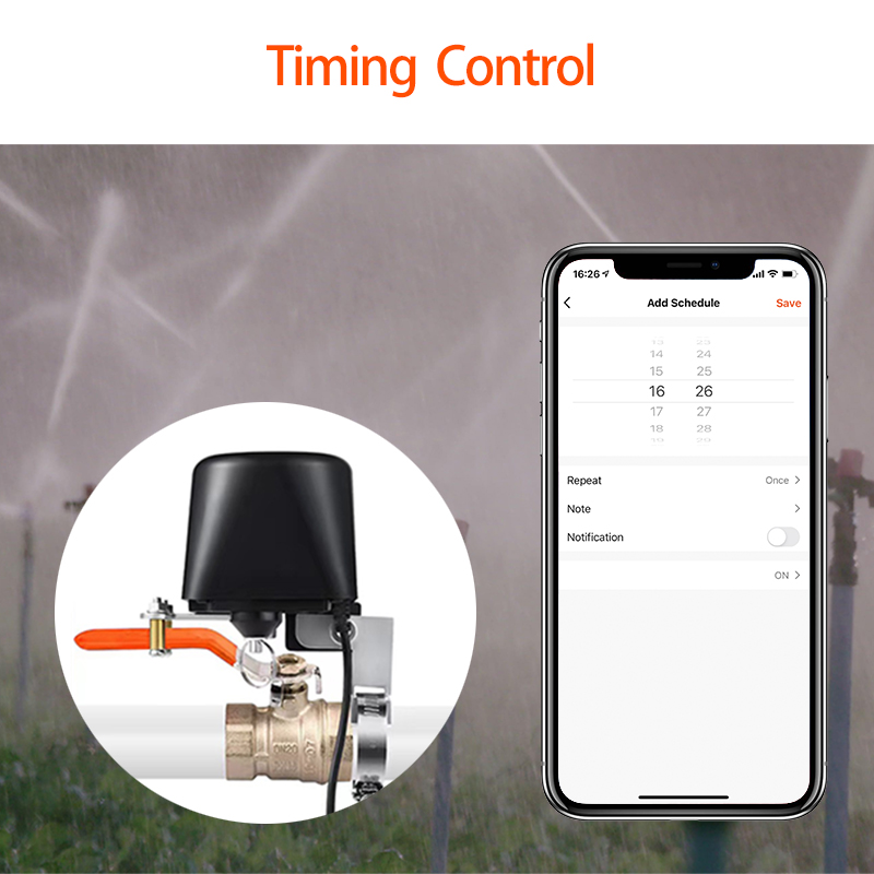 ZigBee Water/Gas Valve Remote  - Tuya Zigbee Garden Irrigation Controller recension och pris