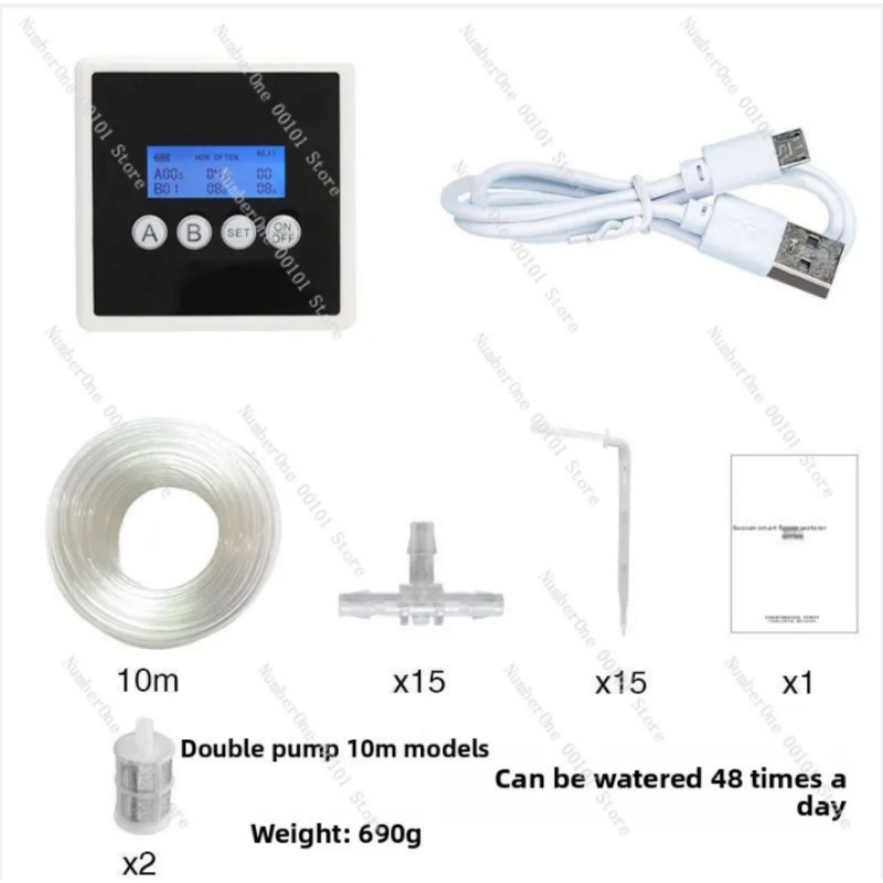 Dual Pump Smart Watering Syste - Automatic Watering Pump Indoor Plants recension och pris