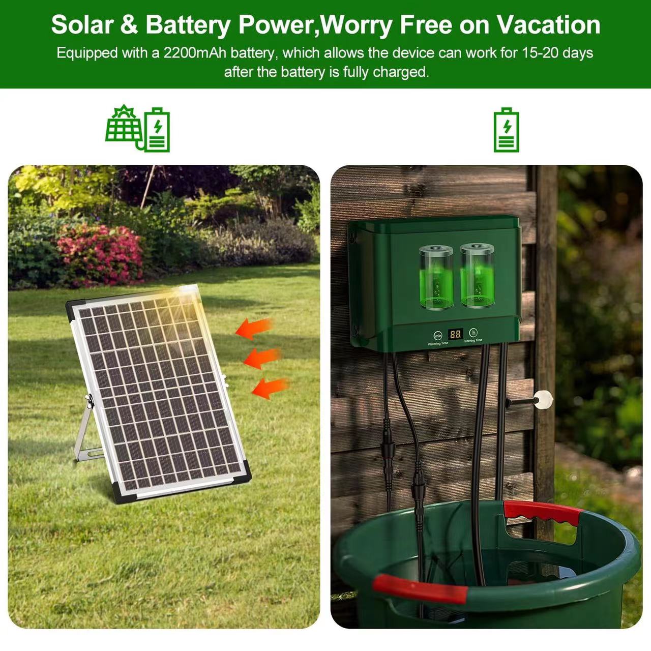 Hot Product Solar Garden Autom - Solar Drip Irrigation Kit Garden recension och pris