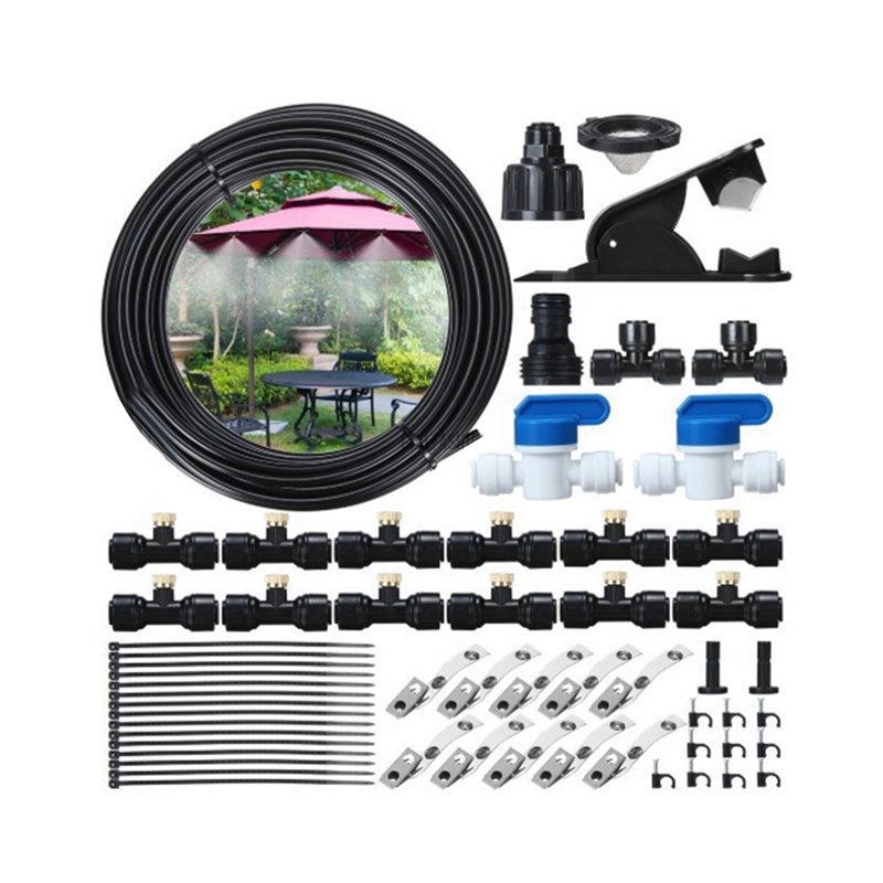 TFORU-2X Misting Cooling Syste - Mist Cooling System Outdoor Patio 15M recension och pris