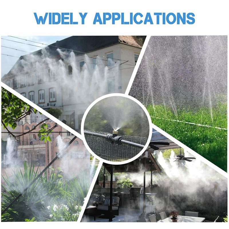 M11K-2X Misting Cooling System - Mist Cooling System Outdoor Patio 15M recension och pris