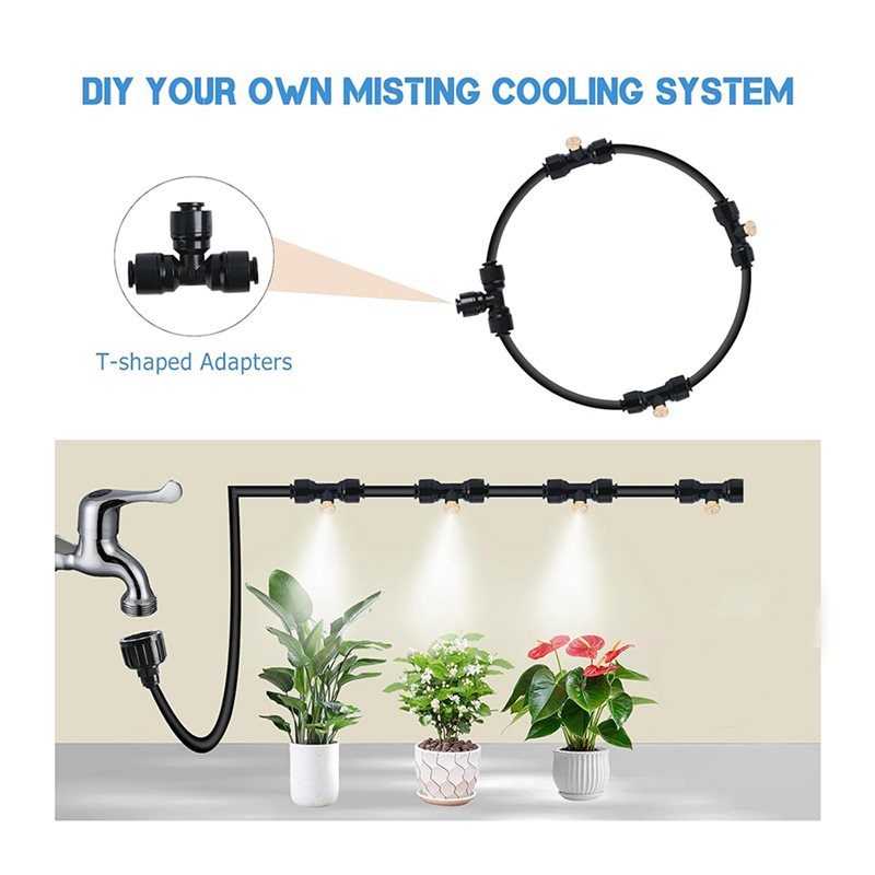 M11K-2X Misting Cooling System - Mist Cooling System Outdoor Patio 15M recension och pris