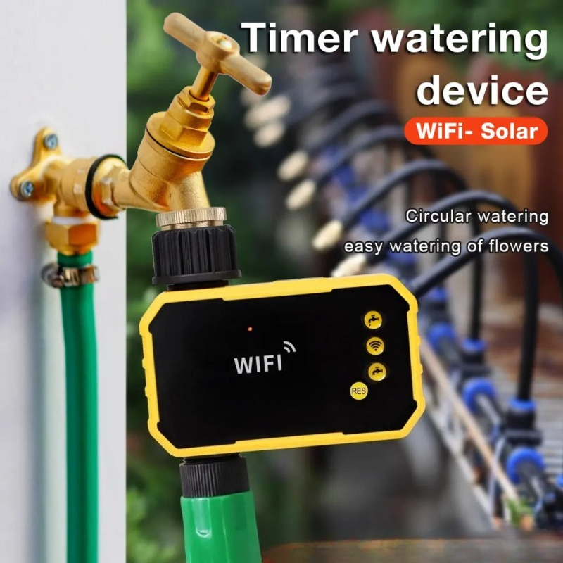 Solar WiFi Irrigation Timer Wi - Rain Sensor For Irrigation Timer recension och pris