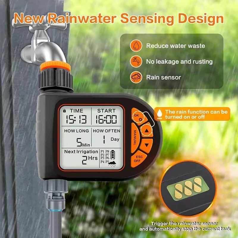 Smart Garden Timer Irrigation  - Rain Sensor For Irrigation Timer recension och pris