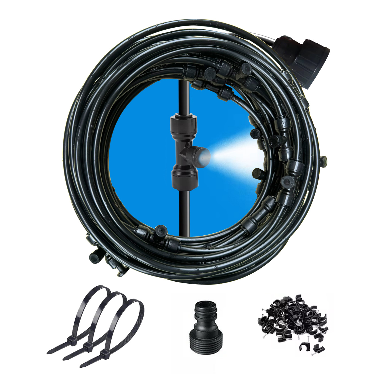 Outdoor Cooling Patio Misting  - Mist Cooling System Outdoor Patio 15M recension och pris