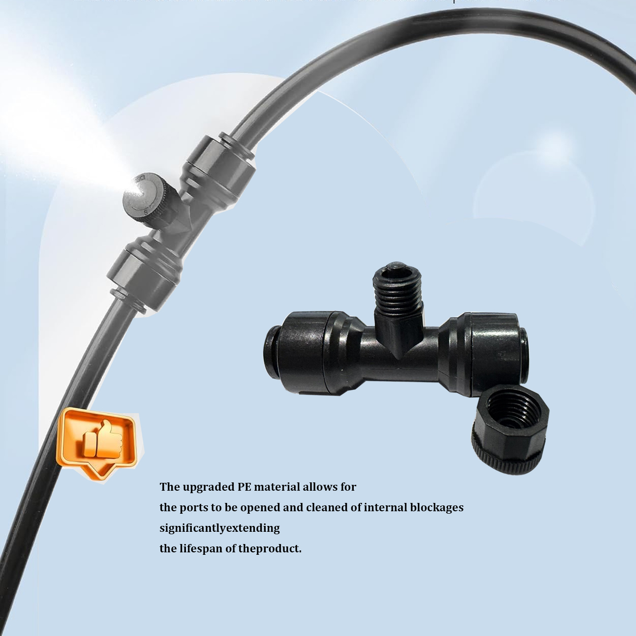 Outdoor Cooling Patio Misting  - Mist Cooling System Outdoor Patio 15M recension och pris
