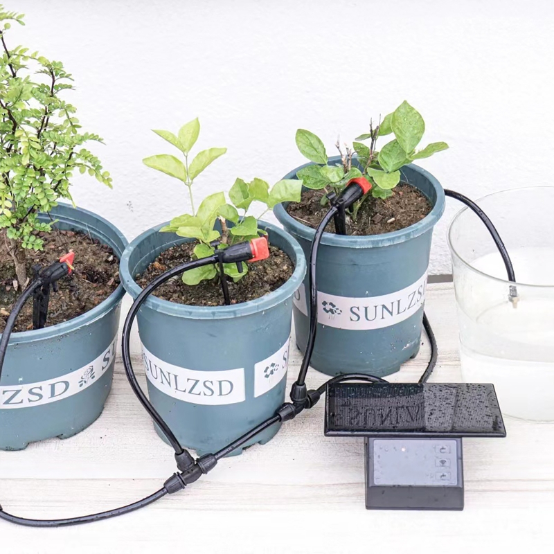 WIFI Solar Automatic Watering  - Drip Irrigation System Automatic Kit recension och pris