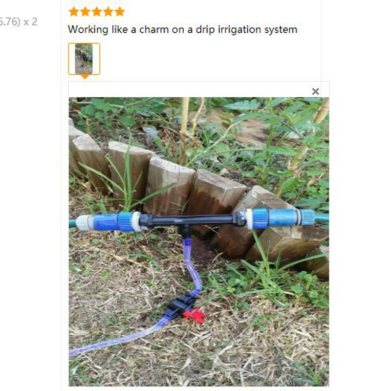 Venturi Fertilization System 3 - Fertilizer Injector Venturi 3/4 Inch recension och pris