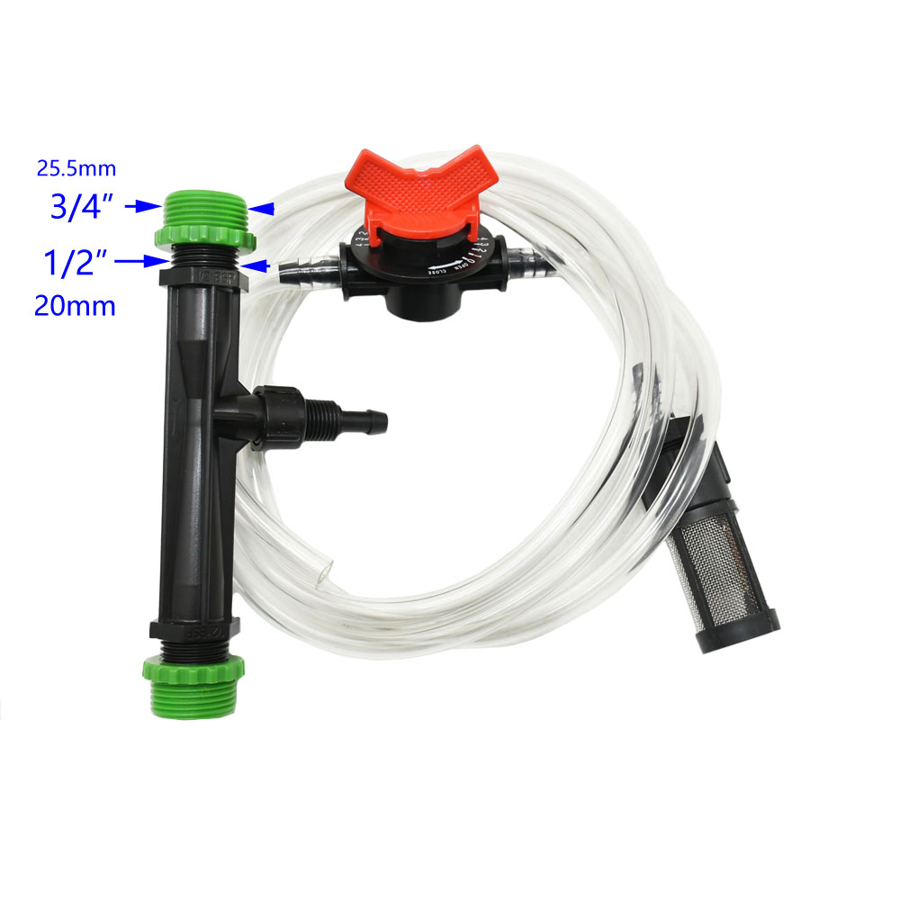 Venturi Fertilization System 3 - Fertilizer Injector Venturi 3/4 Inch recension och pris