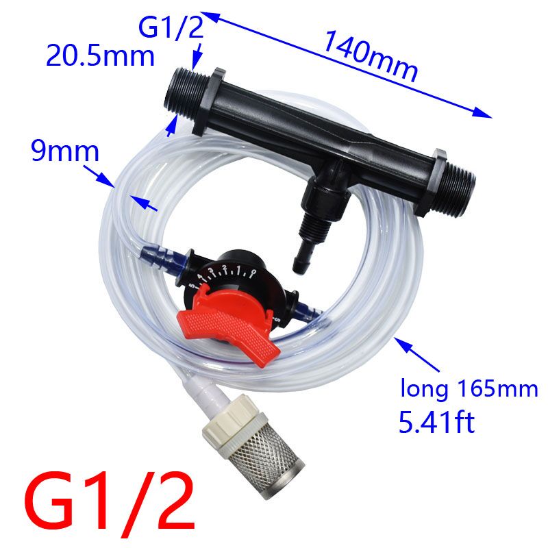Venturi Fertilization System 3 - Fertilizer Injector Venturi 3/4 Inch recension och pris