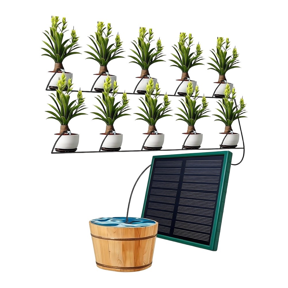 Reliable Solar Drip Irrigation - Solar Drip Irrigation Kit Garden recension och pris